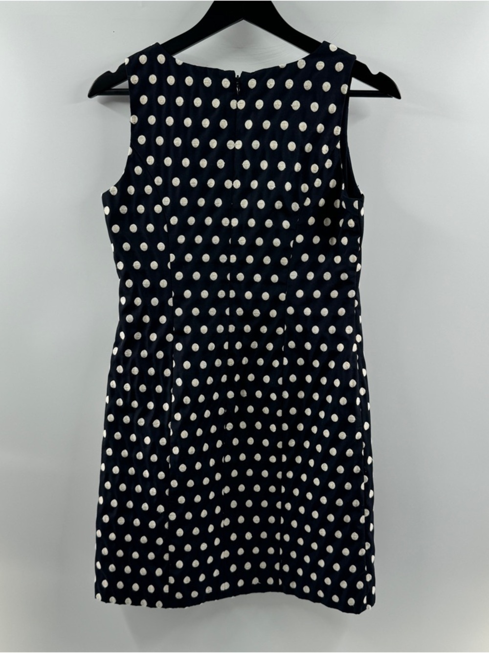 Ann Taylor Petite Navy Polka Dot Dress – Women’s 2P - Picture 5 of 8